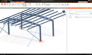 Steel Member Model Synchronizing Between CAD FEA And Checkbot IDEA